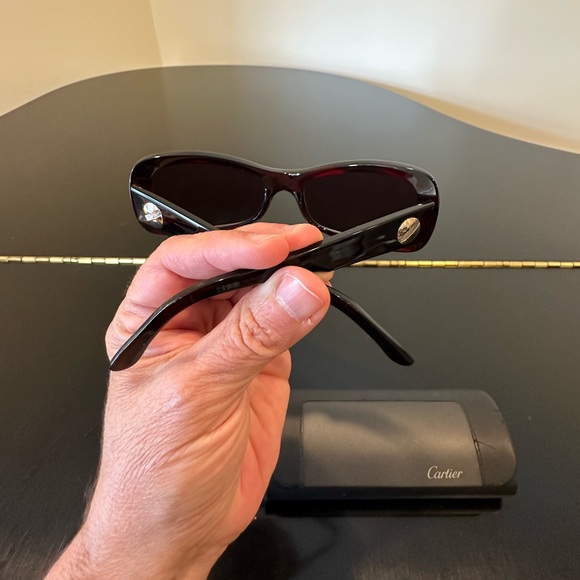 Authentic Luxury Classic Iconic Elegant Vintage Retro RARE CARTIER Sunglasses - Picture 12 of 17